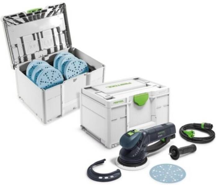 Festool RO 150 FEQ-SYS GR ROTEX Excenterschuurmachine + Schuurpapier Systainer³ | 150mm 578257