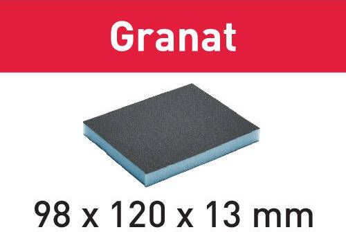 Festool Schuurspons 98x120x13 800 GR 6 Granat 201507