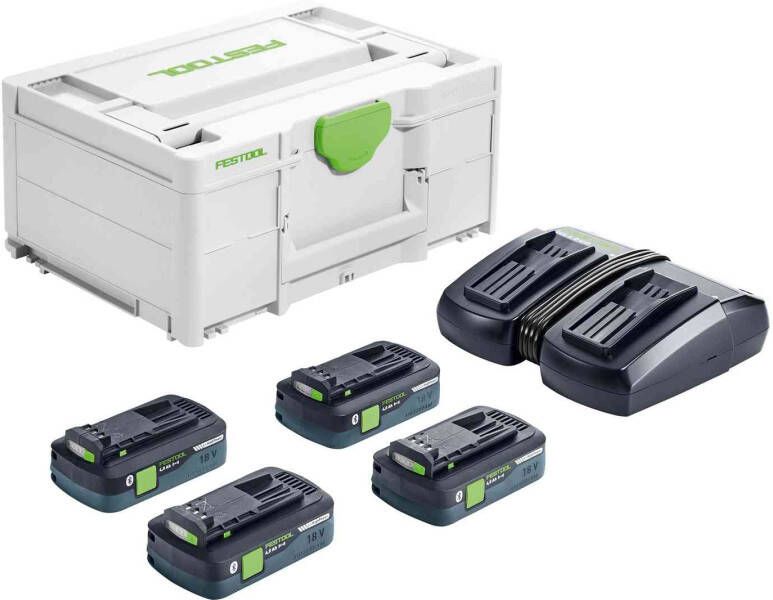 Festool Accessoires SYS 18V 4x4 0 TCL 6 DUO Energie-set 577104