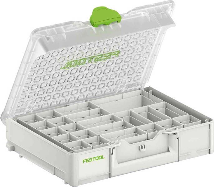 Festool Accessoires SYS3 ORG M 89 Systainer organizer | inclusief 22 inlegbakjes 204853
