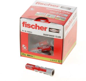 Fischer DUOPOWER 12x60 25 St 538243