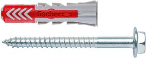 Fischer plug Duopower 12x60mm met schroef