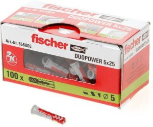 Mtools Fischer DuoPower Plug 5x25 mm. 100 st. |