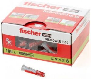 Mtools Fischer DuoPower Plug 6x30 mm. 100 st. |