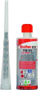 Fischer Injectiemortel FIS VS 150 C met 6 injectiehulzen 45303 1 stuk(s) 45303