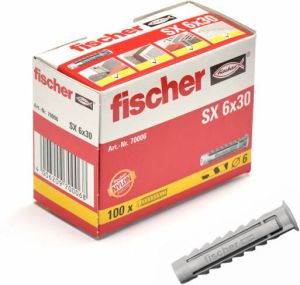 Fischer PLUG SX 6X30 100 St 555006
