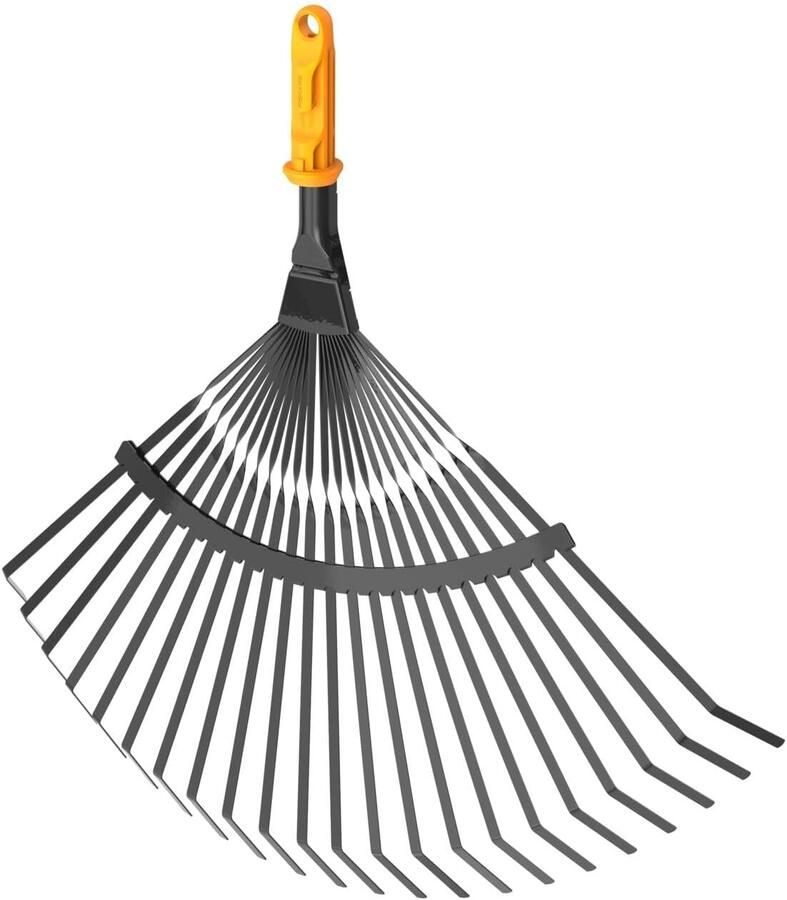 Fiskars OneClick Metalen Waaierhark voor bladeren 1080675