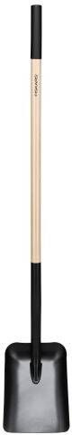 Fiskars Solid Schep met Houten Steel en I-Handgreep FSC 1066724