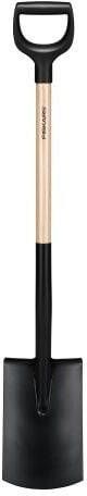 Fiskars Solid Spade met Houten Steel | Rond FSC 1066722