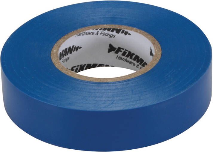 Fixman Isolatietape | 19 mm x 33 m blauw 187539
