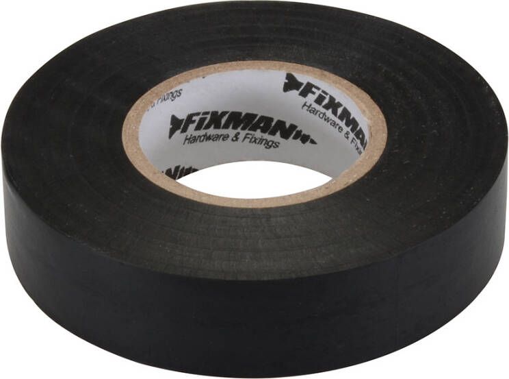 Fixman Isolatietape | 19 mm x 33 m zwart 192069