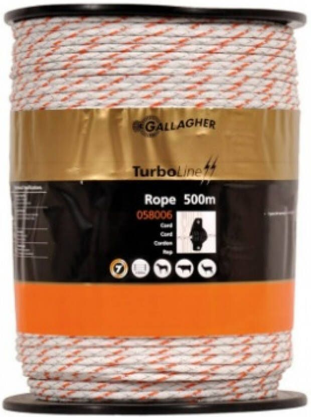 Gallagher Duopack TurboLine cord wit 2x500m 069798