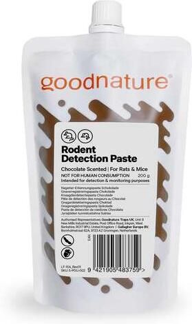 Gallagher Goodnature Knaagdierdetectiepasta Chocolade | 200 g | Binnen en Buiten 483759