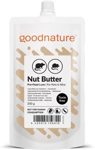 Gallagher Goodnature Lokstof Pindakaas | 200 gr | 10 stuks | gifvrij 483117