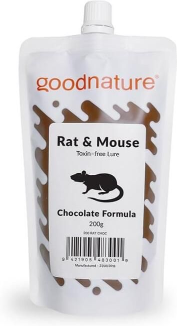Gallagher Goodnature Ratten en Muizen Lokstof Chocolade | Zak 200gr | 10 stuks | gifvrij 755015