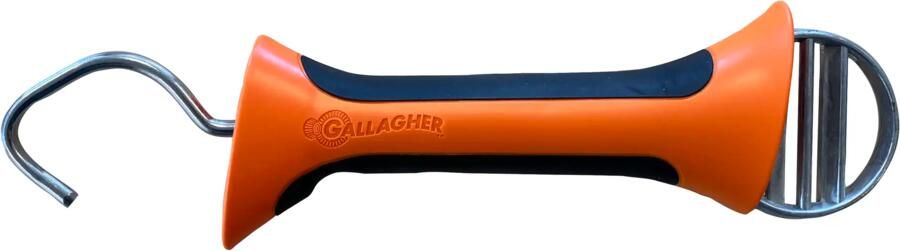 Gallagher Premium Softgrip poortgreep oranje lint RVS (1) G77833
