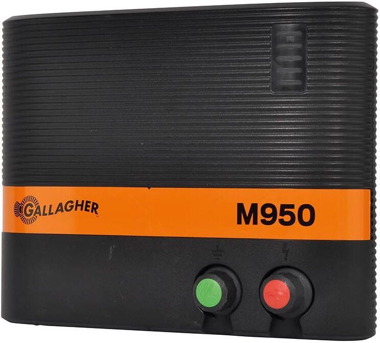 Gallagher M950 schrikdraadapparaat 230V 9J + Free Fence Volt Meter 324302
