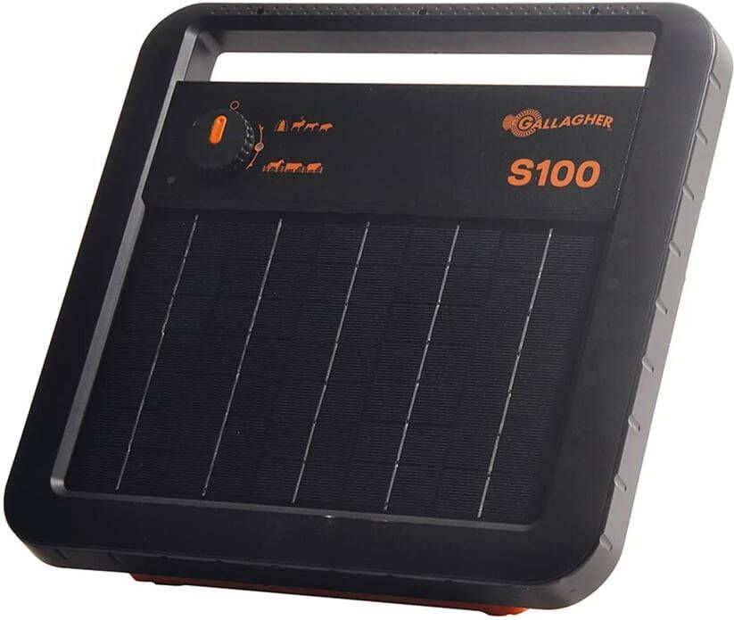 Gallagher S100 schrikdraadapparaat solar 12V 1 0J 346304
