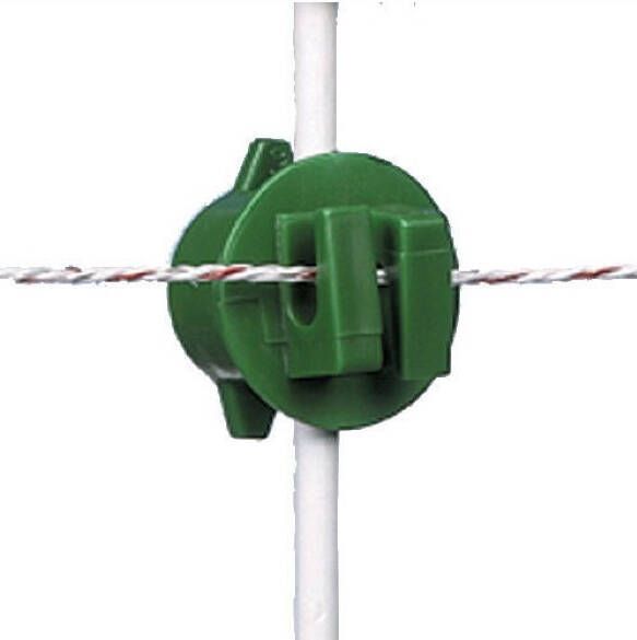 Gallagher Schroefisolator Groen voor paal ø 8 5-13mm (20) 010936