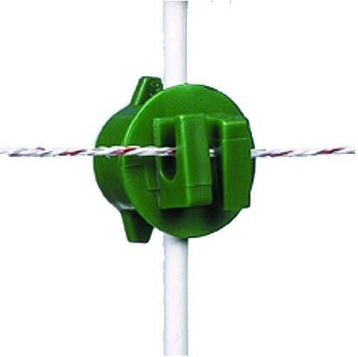 Gallagher Schroefisolator Groen voor paal ø 8 5-13mm (250) 011230