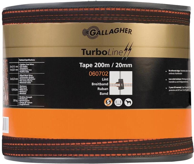 Gallagher TurboLine lint 20mm terra 200m 060702