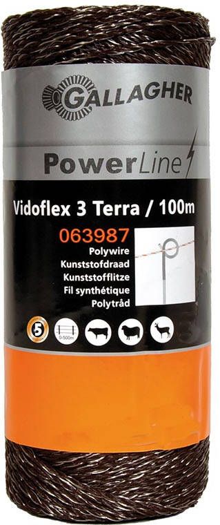 Gallagher Vidoflex 3 PowerLine terra 100m 063987