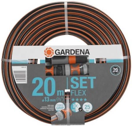 Gardena Comfort Flex slang | 13mm (1 2") | 20m + arm 18034-20
