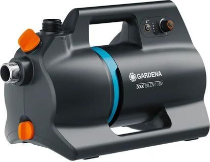 Gardena 3000 Silent 18V P4A Set | Accu Besproeiingspomp 18V (1x 4.0Ah accu + lader) 14610-20
