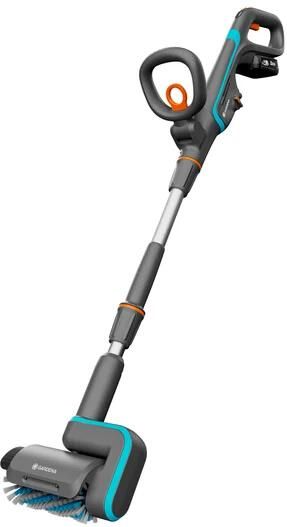 Gardena AquaBrush Patio 03 18V P4A Set | Accu reiniger 18V (1x 2.5Ah accu + lader) 14841-20
