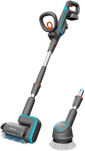 Gardena AquaBrush Universal 04 18V P4A Set | Accu reiniger 18V (1x 2.5Ah accu + lader) 14842-20