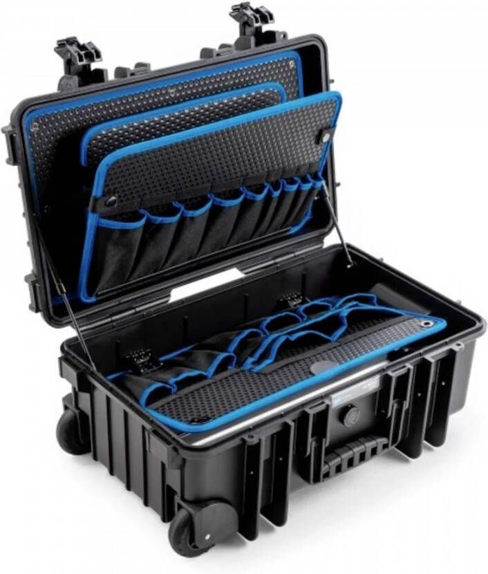 Gedore B&W gereedschapkoffer | Tough Case | JUMBO 6600 | zwart | met pockets | Zonder inhoud 8090730