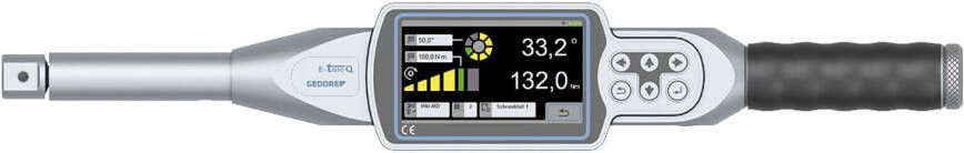 Gedore Elektrische momentsleutel E-Torq Q | 100-600 Nm | Z22 opname 3122344