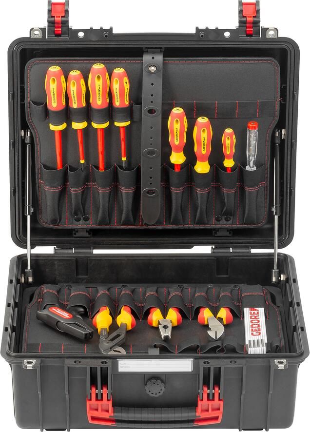 Gedore Gereedschapset ELEKTRICIEN | in Though Case koffer | 89-dlg R21652089
