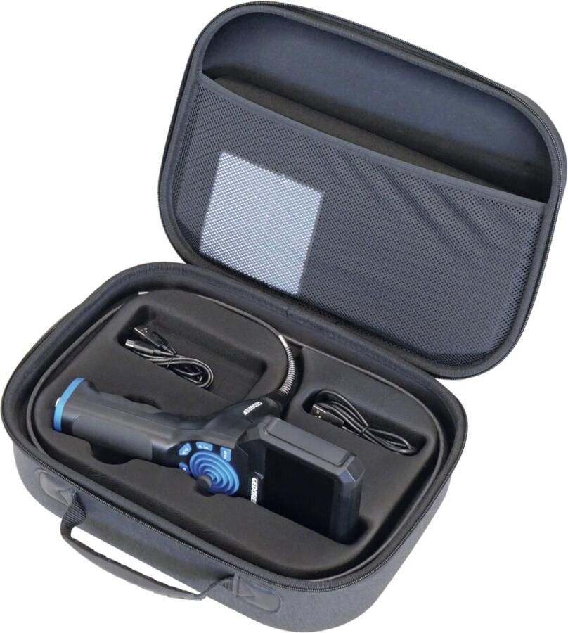 Gedore KL-0880-11 K Videoscoop 360° met 4-weg scharnier in stevige etui 3517381