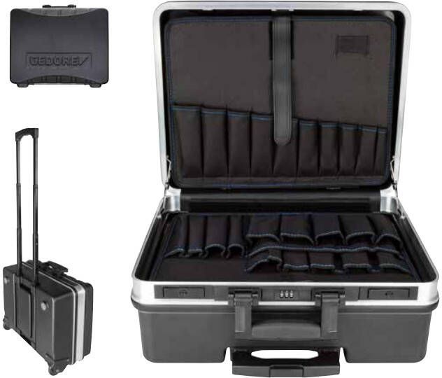 Gedore Gereedschapkoffer Met Pockets Zwart Verrijdbaar (WK 1040 L) 3065391