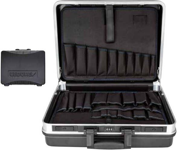 Gedore Gereedschapkoffer Met Pockets Zwart. (WK 1041 L) 3065405