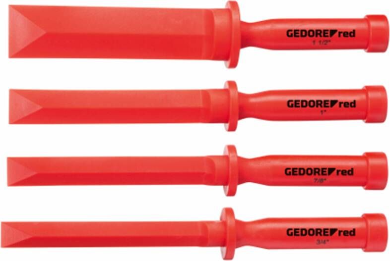 Gedore Kunststofbeitelset | B 3 4-1.1 2 | 4-dlg 3301570