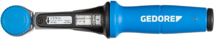 Gedore Momentsleutel | Torcofix K | 1 4" | 1-5 Nm 3288226