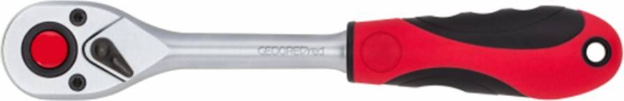 Gedore Omschakelbare Ratel met 2C-Greep 3 8" | Lengte 180 mm | Arbeidshoek 5° 3300224