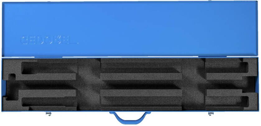 Gedore Plaatstalen kist | Leeg | Inclusief inzet voor Dremo E-EKL-F 3254909