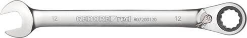 Gedore R07200130 Ringratel-steeksleutel | Omschakelbaar | 179 mm 3300856