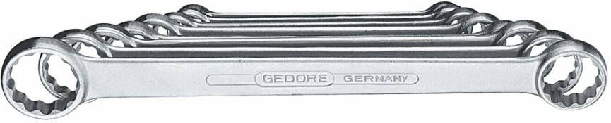 Gedore Ringsleutelset plat 8-dlg. 6061700