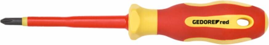 Gedore VDE-schroevendraaier | PZ2 | L 100 mm 3301407