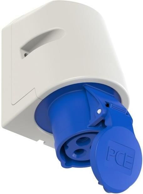 GP CEE 3P 16A 230V opbouw wcd blauw 6313130