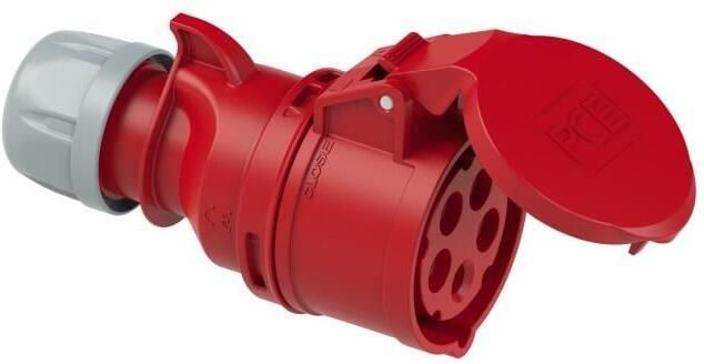 GP CEE 5P 32A 400V contra rood 6313172