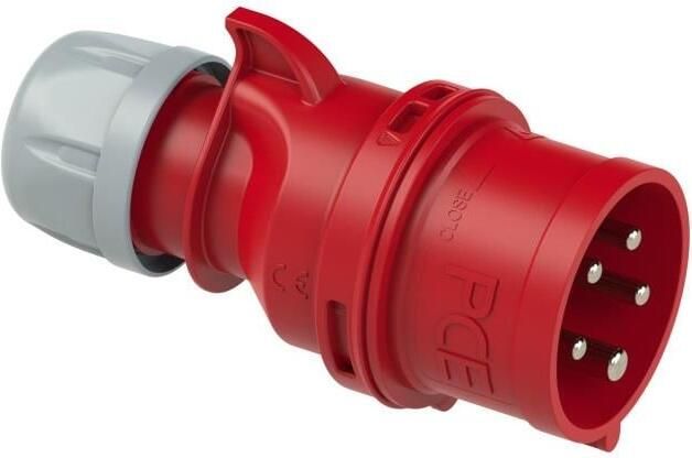 GP CEE 5P 32A 400V stekker met fasewisselaar 6314120