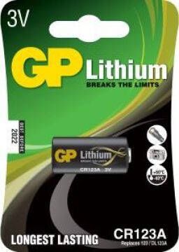 GP Photo Lithium CR123A 3volt 3211953