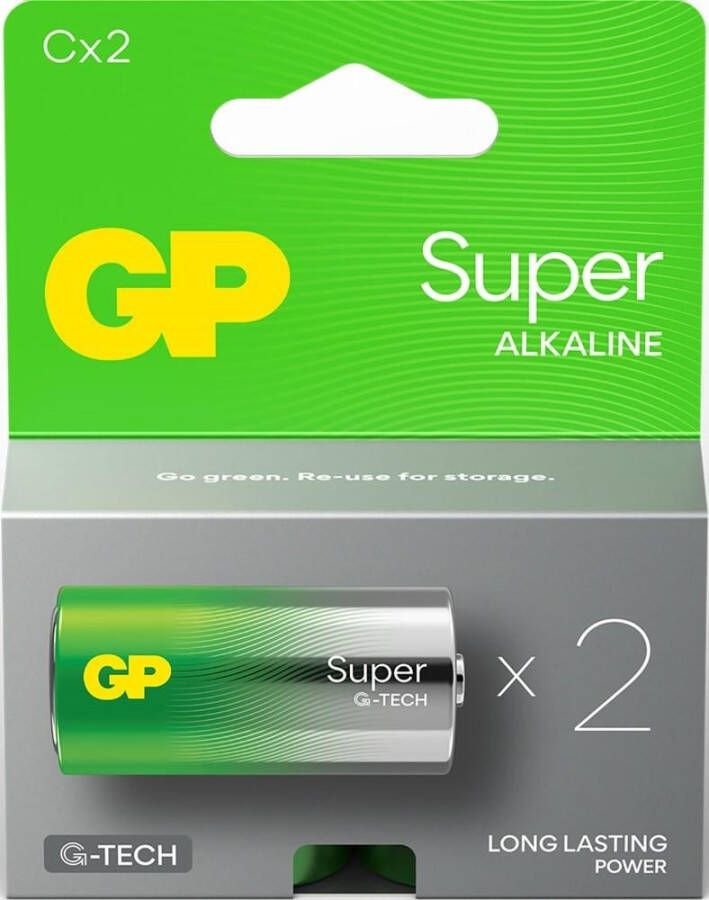 GP Super Alkaline engelse st.LR14 C 14A 3012415