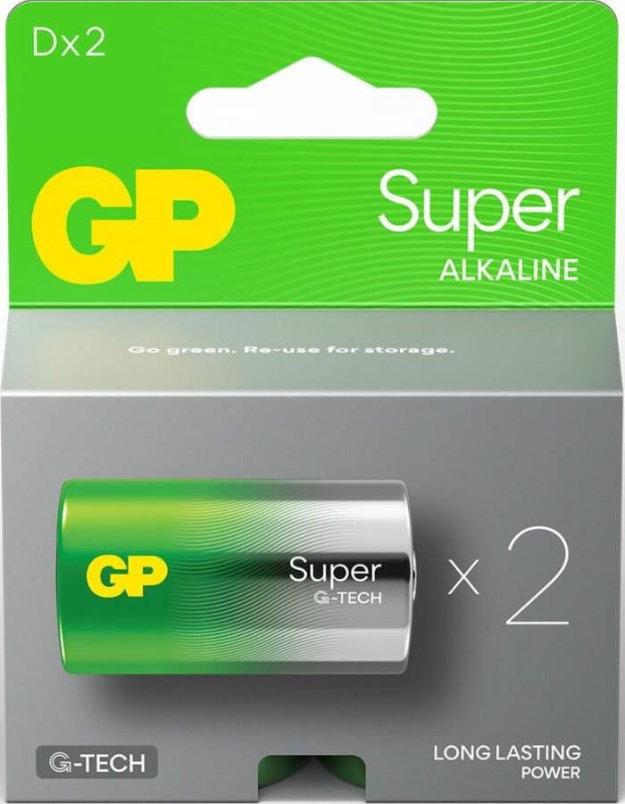 GP Super Alkaline grote st. LR20 D 13A 3012420