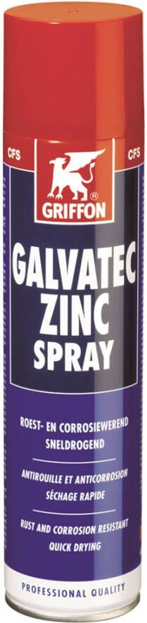 Mtools Griffon Galvatec Zincspray Spuitbus 400 ml NL FR EN |